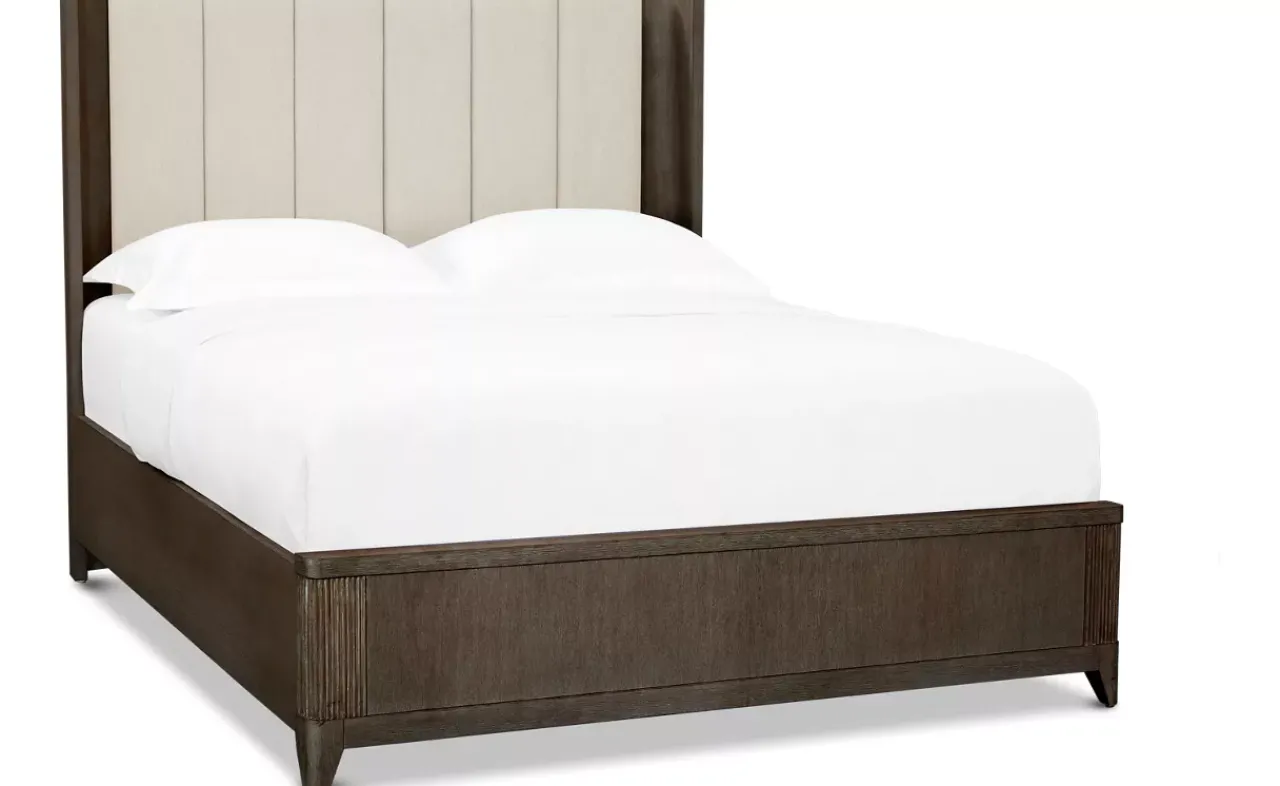 Havertys Cascade Upholstered Bed Hot
