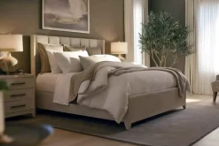 Havertys Cascade Upholstered Bed Hot