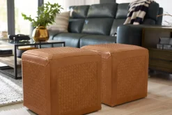 Havertys Cash Pouf Outlet
