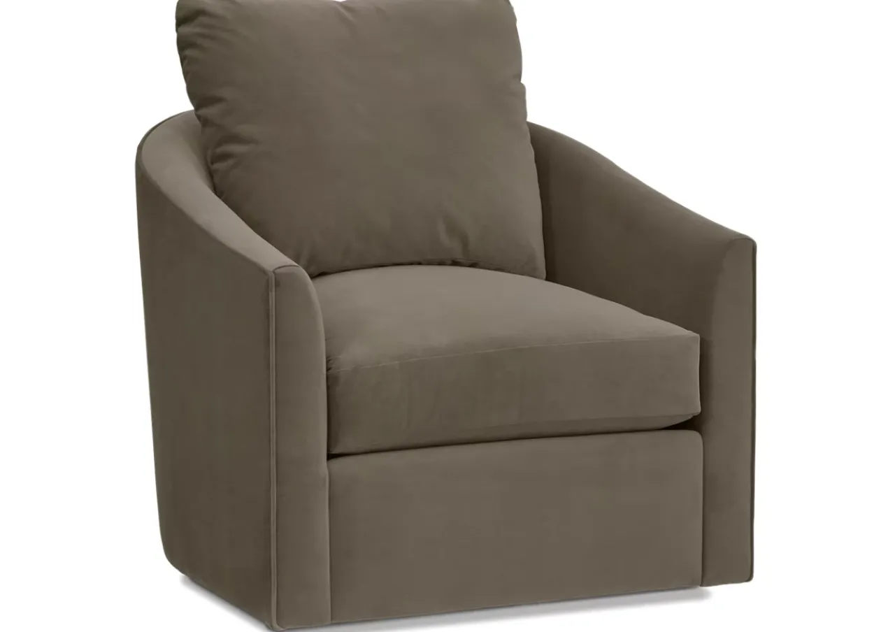 Havertys Catalina Swivel Chair Hot