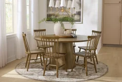 Havertys Claire Side Chair Tobacco Clearance