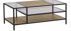 Havertys Coen Coffee Table Oak Natural New
