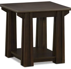 Havertys Copley Square End Table Espresso
