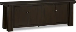 Havertys Copley Square Media Console Espresso Sale