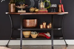 Havertys Canyon Buffet Copper Online