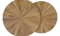 Havertys Cyrus Bunching Coffee Table Natural Mango Outlet