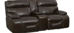 Havertys Denver Power Reclining Sofa with Console Online