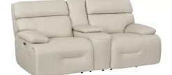 Havertys Denver Power Reclining Sofa with Console Online