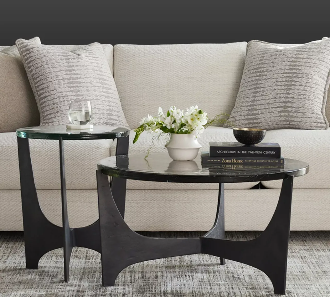 Havertys Dune Bunching Coffee Table Matte Black Best