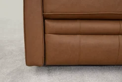Havertys Edgar Swivel Recliner Rangers Russet