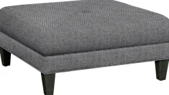 Havertys Elise Cocktail Ottoman Hot