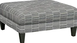 Havertys Elise Cocktail Ottoman Hot