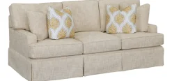 Havertys Elise 85 Inch 3 Seat Queen Sleeper Sofa