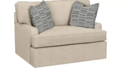 Havertys Elise Oversized Chair Twin Sleeper