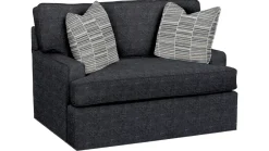 Havertys Elise Oversized Chair Twin Sleeper