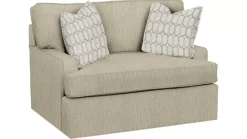 Havertys Elise Oversized Chair Twin Sleeper