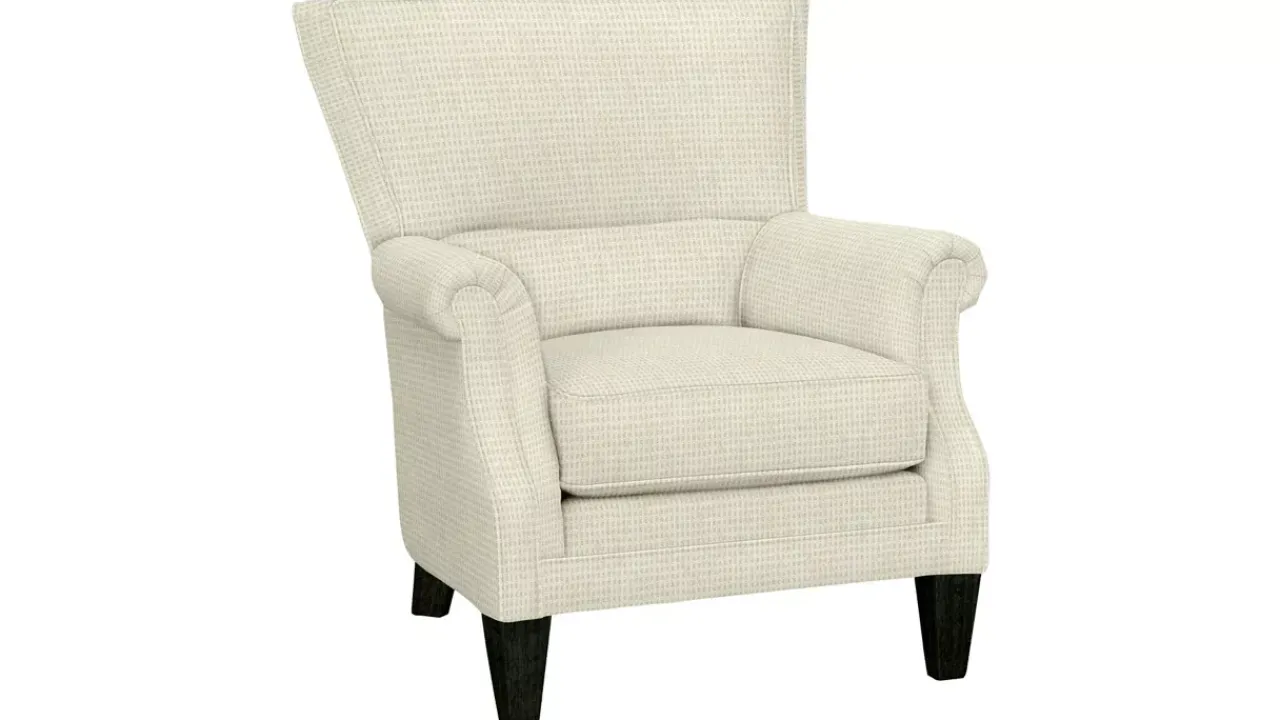 Havertys Elise Wingback Accent Chair New