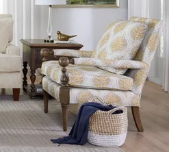 Havertys Elise Wooden Accent Chair Best