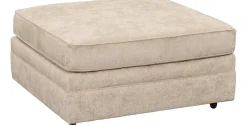 Havertys Elizabeth Cocktail Ottoman Anderson Champagne Clearance
