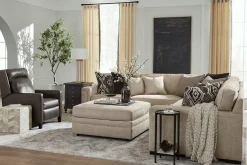 Havertys Elizabeth Cocktail Ottoman Anderson Champagne Clearance