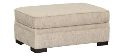 Havertys Elizabeth Ottoman Anderson Champagne New