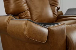 Havertys Ethan Power Lift Recliner with Infrared Heat Clearance