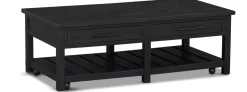 Havertys Everett Coffee Table Black Clearance