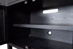 Havertys Everett Media Console Black Discount