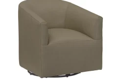 Havertys Ford Barrel Swivel Chair Clearance