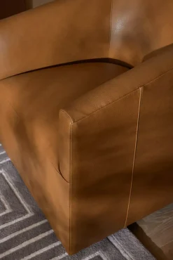 Havertys Ford Barrel Swivel Chair Clearance