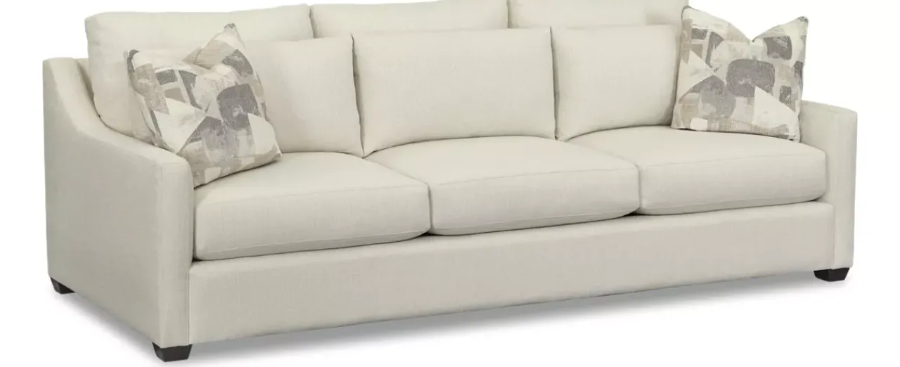 Havertys Ford 105 Inch 3 Seat Sofa New