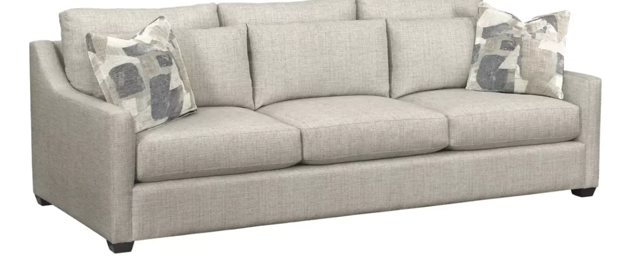 Havertys Ford 105 Inch 3 Seat Sofa New