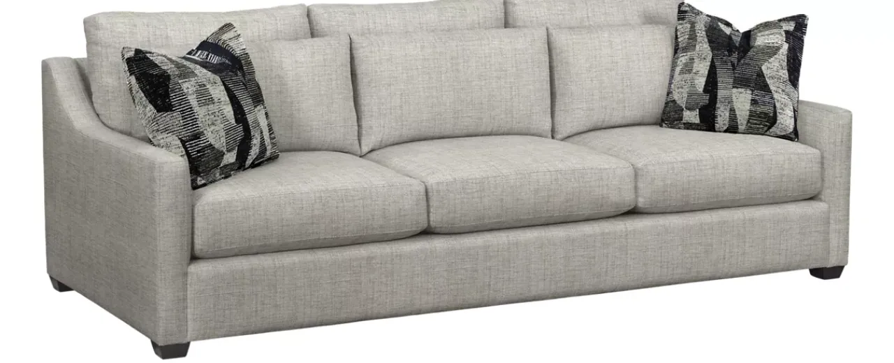 Havertys Ford 105 Inch 3 Seat Sofa New