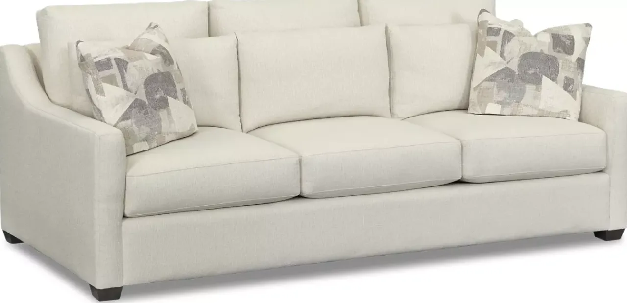 Havertys Ford 93 Inch 3 Seat Sofa New