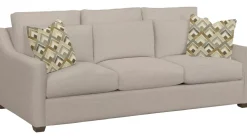 Havertys Ford 93 Inch 3 Seat Sofa New