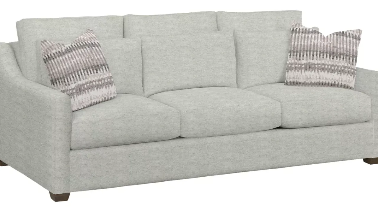Havertys Ford 93 Inch 3 Seat Sofa New