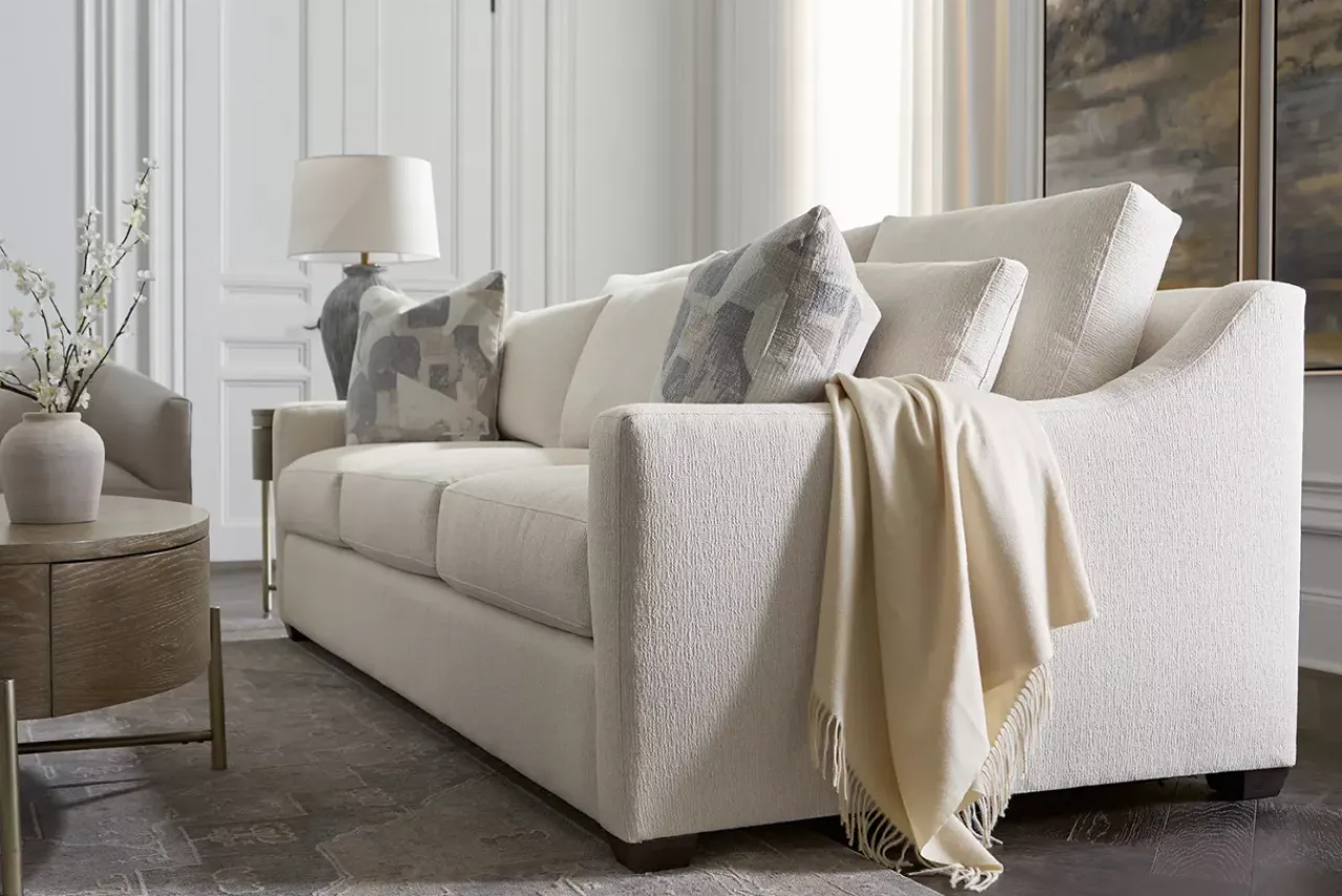 Havertys Ford 93 Inch 3 Seat Sofa New
