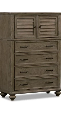 Havertys Forest Park Chest Gray