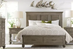 Havertys Forest Park Nightstand Gray Outlet