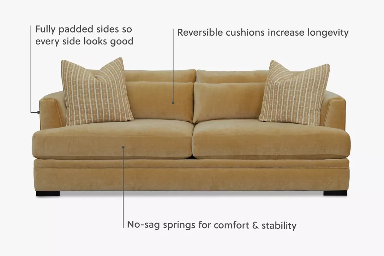 Havertys Gemma 85 Inch Sofa Andrew Cork Online