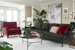Havertys Gianna Conversation Sofa Clearance