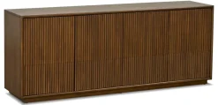 Havertys Graham Entertainment Console Brown New