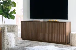 Havertys Graham Entertainment Console Brown New