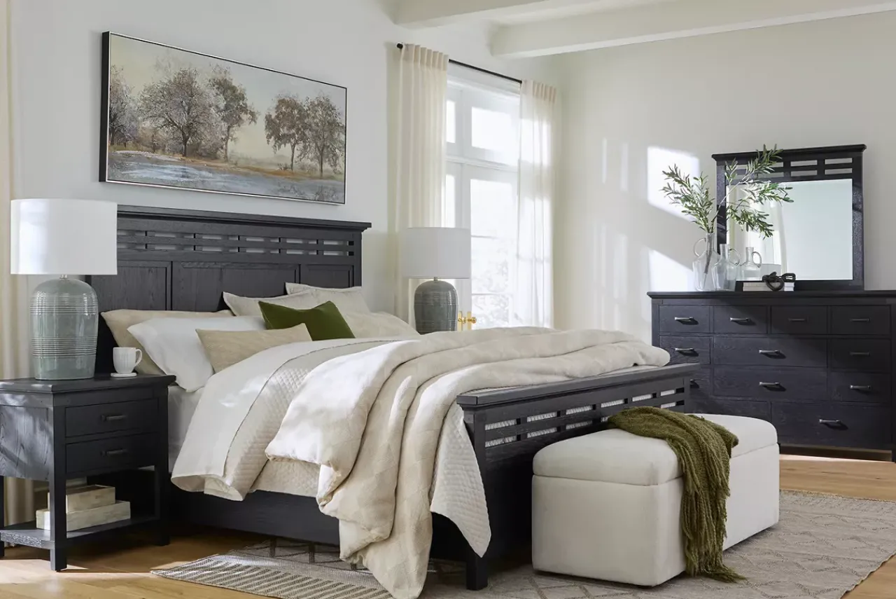 Havertys Hamilton Nightstand Clearance