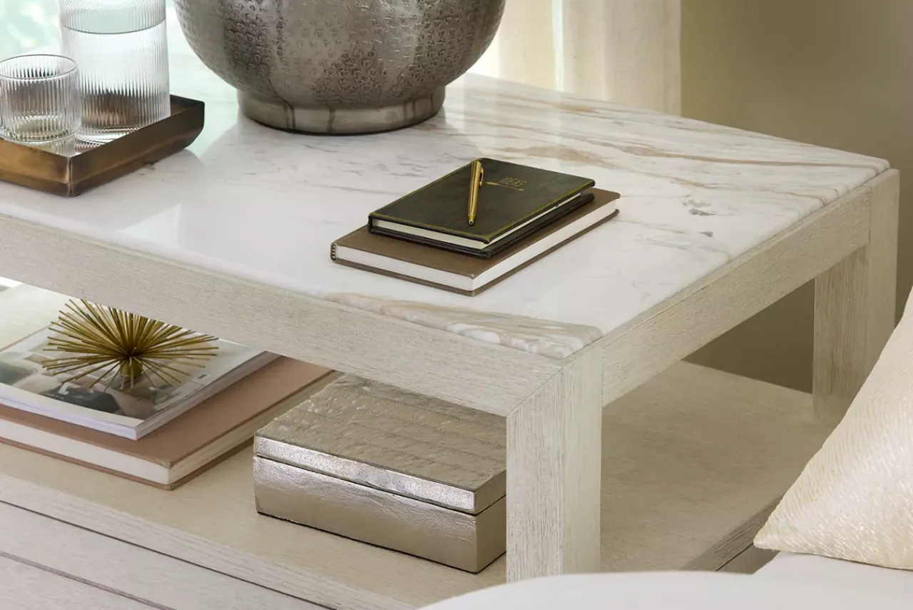 Havertys Hampton Marble Top Nightstand Online