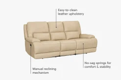 Havertys Haven Manual Reclining Sofa Sale
