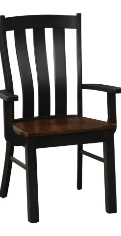 Havertys Jamestown Armchair Auburn Onyx