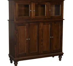 Havertys Jamestown Server and Hutch Maple Auburn Best