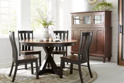 Havertys Jamestown Server and Hutch Maple Auburn Best