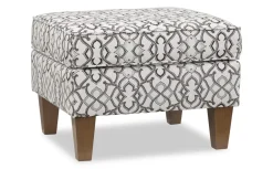 Havertys Katrina Accent Ottoman Keith Char Clearance